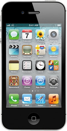 Смартфон APPLE iPhone 4S 16GB Black - Хасавюрт