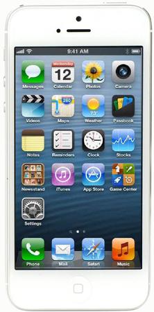 Смартфон Apple iPhone 5 32Gb White & Silver - Хасавюрт